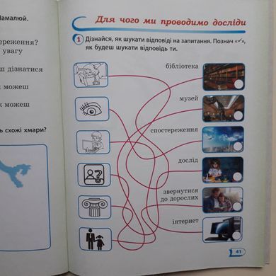 Я досліджую світ : робочий зошит для 1 класу до підручн. Т. Гільберг. У 2 частинах. Частина 1 + 2 (Можна замовляти окремо, кожна по 95 грн)