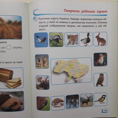 Я досліджую світ : робочий зошит для 1 класу до підручн. Т. Гільберг. У 2 частинах. Частина 1 + 2 (Можна замовляти окремо, кожна по 95 грн)