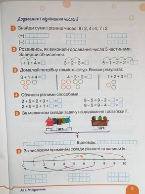 Математика. 1 клас Робочий зошит до підр. Логачевська С.П. У 2-х частинах. Частина 1+2 (Можна замовляти окремо, кожна по 130 грн)
