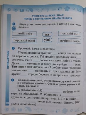 НУШ 4 кл. Укр. мова та чит. Роб. зошит. Ч.1 (у 2-х ч.) до підр. Пономарьової, Гайової. ДИДАКТА