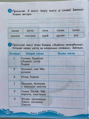 НУШ 4 кл. Укр. мова та чит. Роб. зошит. Ч.2 (у 2-х ч.) до підр. О. Савченко, І. Красуцької. ДИДАКТА