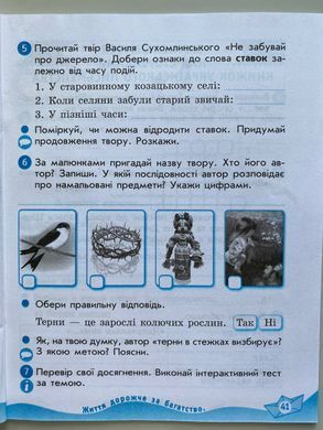 НУШ 4 кл. Укр. мова та чит. Роб. зошит. Ч.2 (у 2-х ч.) до підр. О. Савченко, І. Красуцької. ДИДАКТА