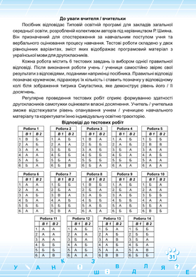 Українська мова. Тестові роботи. 2 клас (за програмою Р. Шияна)