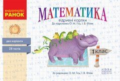 НУШ 1 кл. Експрес-перевірка Математика  до підр. Гісь О.М., Філяк І. В.