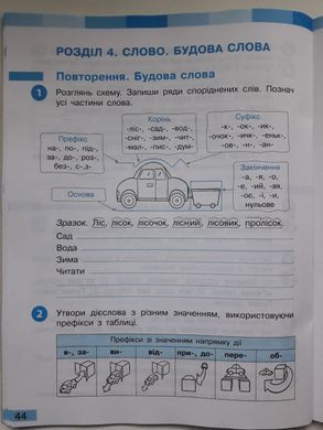НУШ 4 кл. Укр.мова та чит. Роб.зошит. до підр. Большакова І.О., Хворостяний І. Г. Частина 1 + 2 (у 2-х ч.)(Можна замовляти окремо, кожна по 95 грн)