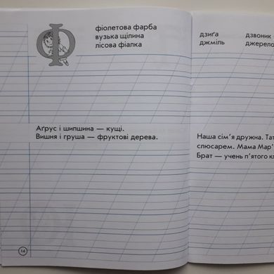 НУШ Зошит для списування. 1 клас