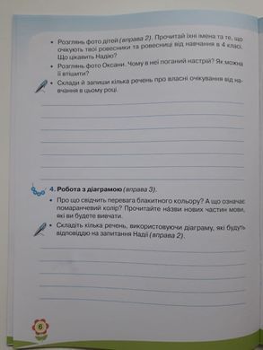 Захарійчук Зошит із розвитку усного та писемного мовлення 4 клас